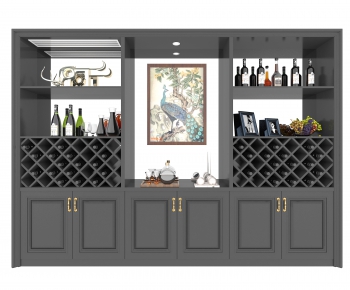 Modern Wine Cabinet-ID:735687164