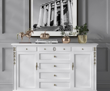 Simple European Style Side Cabinet/Entrance Cabinet-ID:648761278