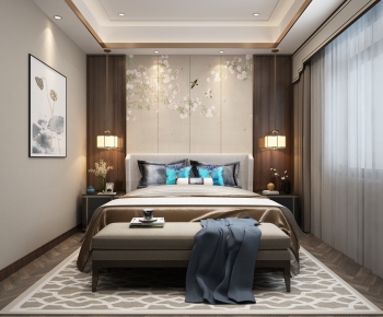 Chinese Style Bedroom-ID:914071568