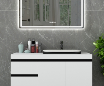 Modern Bathroom Cabinet-ID:279388325