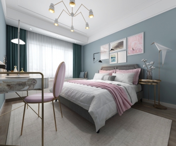 Nordic Style Bedroom-ID:650810842