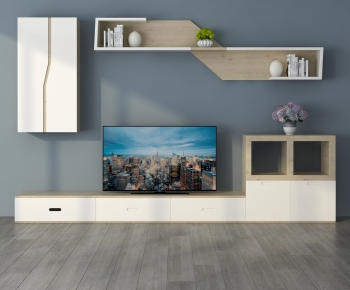 Nordic Style TV Cabinet-ID:303638958