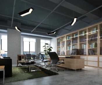 Industrial Style Manager's Office-ID:854366667