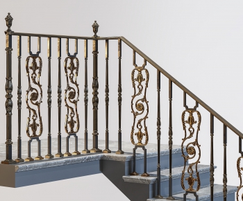 European Style Stair Balustrade/elevator-ID:163352233