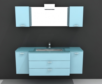 Modern Bathroom Cabinet-ID:524450968