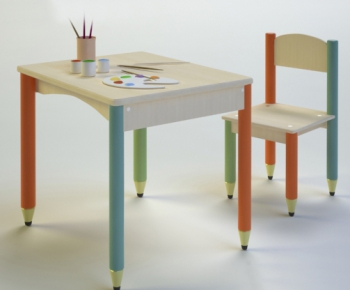 Modern Children's Table/chair-ID:361636725