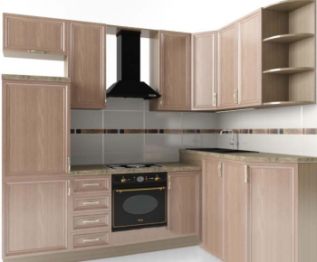 European Style Kitchen Cabinet-ID:538208734