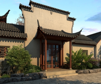 Chinese Style Facade Element-ID:685458594