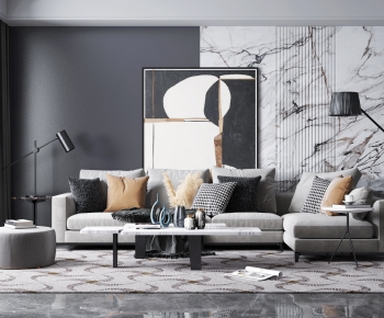 Modern Sofa Combination-ID:509837451