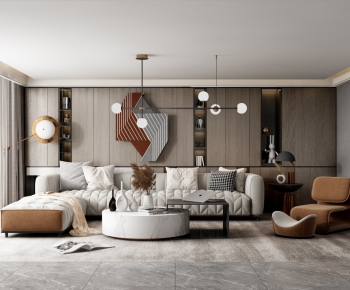 Modern A Living Room-ID:307278184
