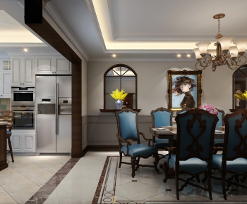 American Style Dining Room-ID:788572427