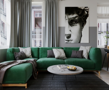 Nordic Style Sofa Combination-ID:818697584