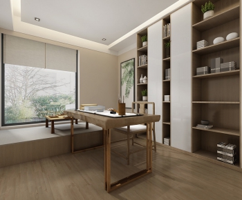 New Chinese Style Study Space-ID:595633648