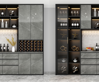 Modern Wine Cabinet-ID:679340113