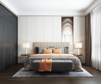 Modern Bedroom-ID:606245136