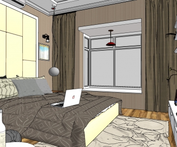 Modern Bedroom-ID:176934521