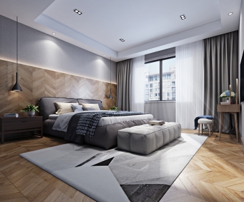 Modern Bedroom-ID:376455476