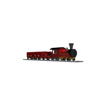 现代火车玩具-ID:255015993