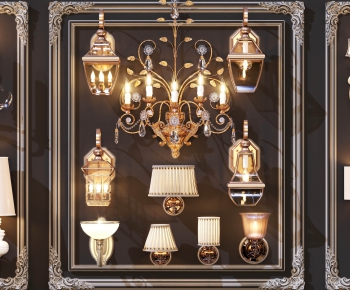 Simple European Style Wall Lamp-ID:855957744