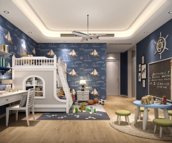 American Style Boy's Room And Son's Room-ID:984845138
