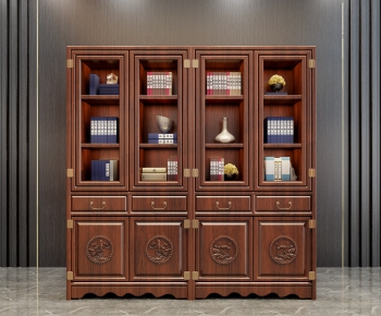 New Chinese Style Bookcase-ID:263777381