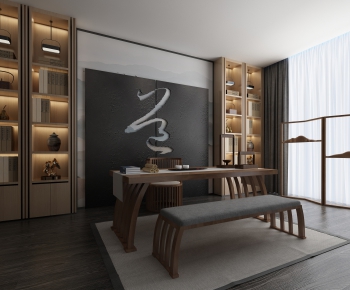 New Chinese Style Study Space-ID:881321225