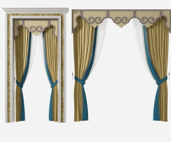 Simple European Style The Curtain-ID:778325437