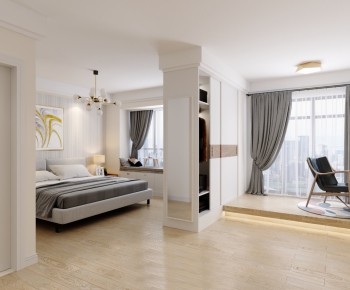 Nordic Style Bedroom-ID:104120798