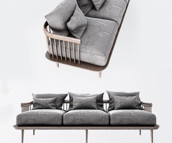 Nordic Style Sofa Combination-ID:727194987