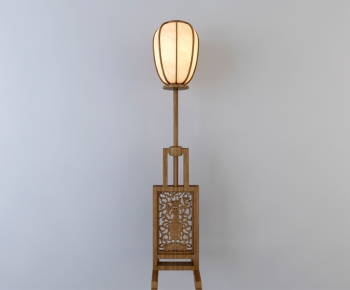 New Chinese Style Floor Lamp-ID:439375354