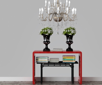 Simple European Style Decorative Cabinet-ID:907362273