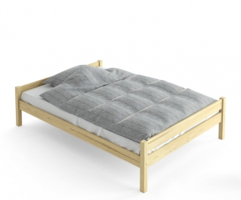 Modern Double Bed-ID:179211986