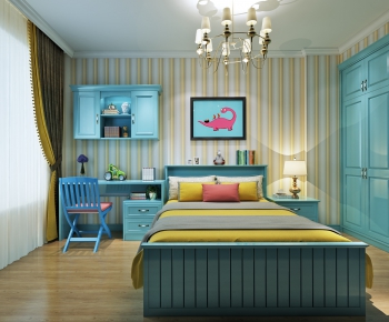 Simple European Style Children's Room-ID:289231113