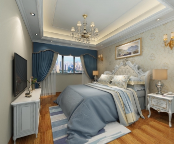 European Style Bedroom-ID:370567979