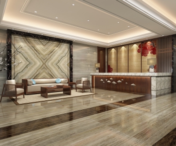 New Chinese Style Hotel Space-ID:934360162