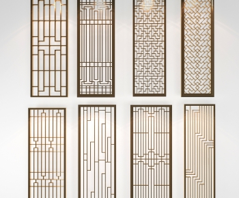 Modern Metal Screen Partition-ID:562700419