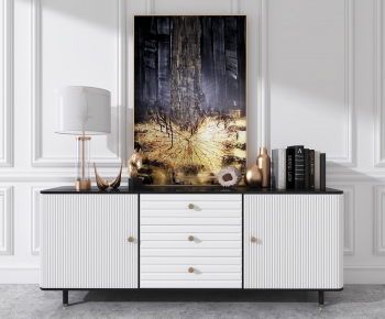 Modern Side Cabinet/Entrance Cabinet-ID:567758159