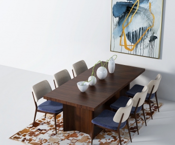 Modern Dining Table And Chairs-ID:803857161