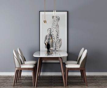 Modern Dining Table And Chairs-ID:656879725
