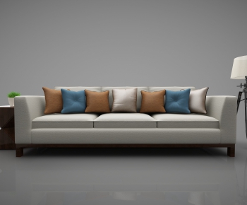 Modern Three-seat Sofa-ID:829225734