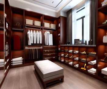 New Chinese Style Clothes Storage Area-ID:359466175