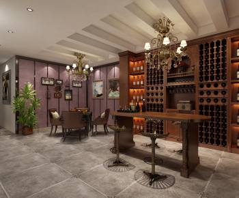 European Style Wine Cellar/Wine Tasting Room-ID:616193972