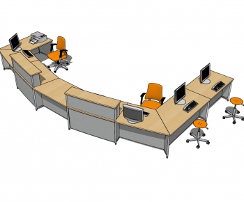 Modern The Reception Desk-ID:128000277