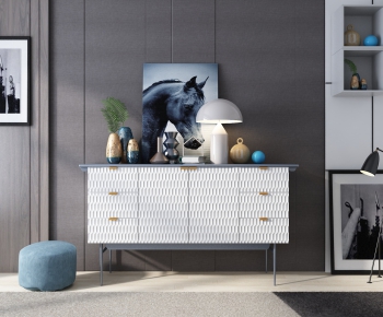Nordic Style Side Cabinet/Entrance Cabinet-ID:579156824