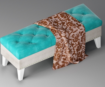 Simple European Style Sofa Stool-ID:568504597