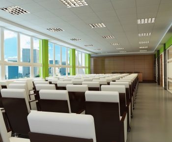 New Chinese Style Office Lecture Hall-ID:763136393