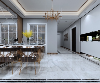 Post Modern Style Dining Room-ID:793494717