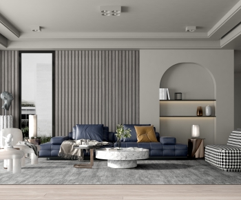 Modern A Living Room-ID:237184466