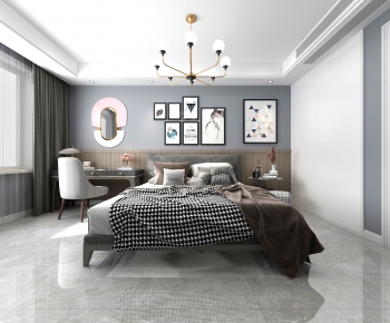 Nordic Style Bedroom-ID:471264416