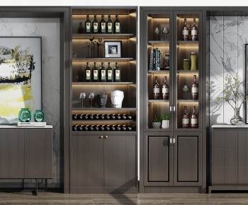 Modern Wine Cabinet-ID:875801527